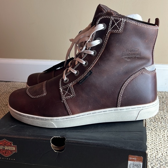 NWT - HARLEY-DAVIDSON, Men's Steinman Sneaker, US Size 11.5, #D96199 - O… - Picture 10 of 16